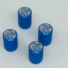 Cargar imagen en el visor de la galería, GBS Aluminium Valve Caps - Coloured (4pc)