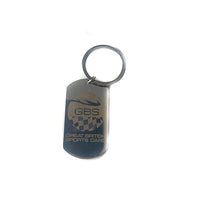 Load image into Gallery viewer, GBS Stainless Steel Key Ring -Personalised