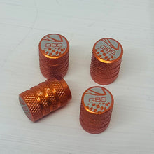 Cargar imagen en el visor de la galería, GBS Aluminium Valve Caps - Coloured (4pc)