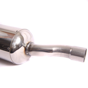 Zetec Stainless Exhaust 2.5 Silencer without CAT