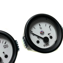 Load image into Gallery viewer, GBS Gauge Set White Face, Black Bezel (mph)
