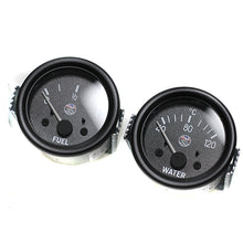 Load image into Gallery viewer, GBS Gauge Set, Black Face, Black Bezel (km/h)
