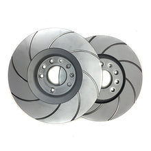 Load image into Gallery viewer, Astra Turbo VXR 321mm 240hp Grooved Front Vented Brake Discs Vauxhall Opel Race
