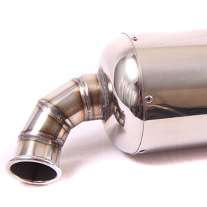 Exhaust Silencer Repackable with cat R/H