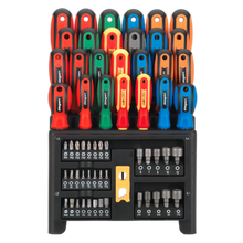 Charger l'image dans la galerie, Sealey - Screwdriver, Bit & Nut Driver Set 61pc