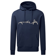 Load image into Gallery viewer, NEW Child's GBS Silhouette Navy Hoodie
