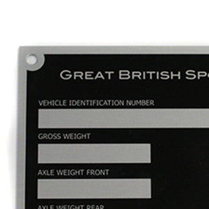 Stamped GBS Chassis Plate