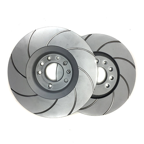 Astra Turbo VXR 321mm 240hp Grooved Front Vented Brake Discs Vauxhall Opel Race