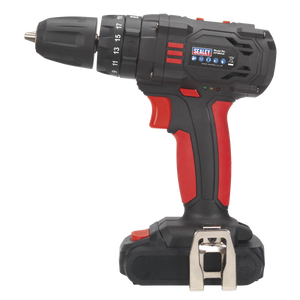 Sealey - Cordless Hammer Drill/Driver Ø10mm 18V 1.5Ah Lithium-ion 2-Speed - Fast Charger