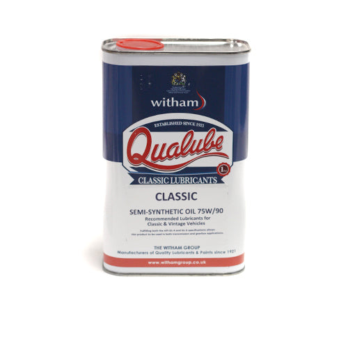 Qualube Classic Semi-Synthetic Gear Oil 75W/90 - 1L