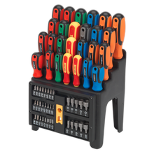 Load image into Gallery viewer, Sealey - Screwdriver, Bit &amp; Nut Driver Set 61pc
